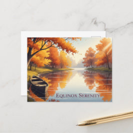 Fall Equinox Postkarte
