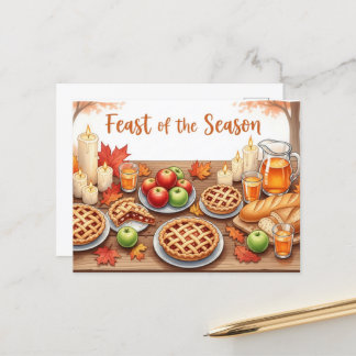 Fall Equinox Postkarte