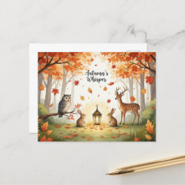 Fall Equinox Postkarte