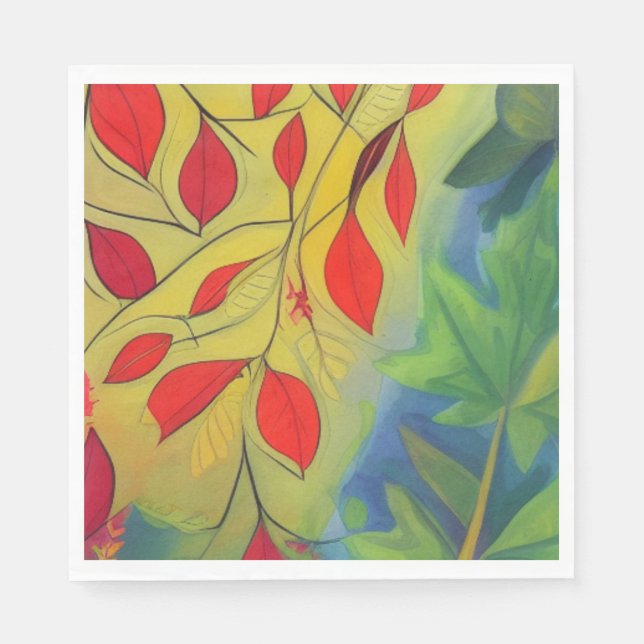 Fall Equinox Serviette (Vorderseite)