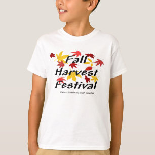 Fall-Ernte-Festival scherzt T - Shirt