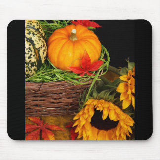 Fall-Ernte-Sonnenblumen Mousepad