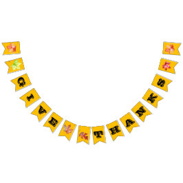 Fall/Erntedank "Danke geben" Wimpelkette