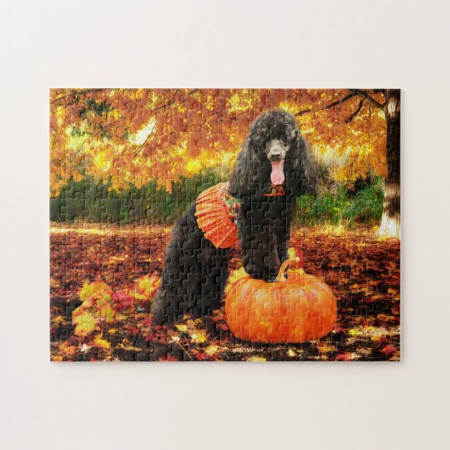 Fall-Erntedank - Gidget - Pudel (Horizontal)