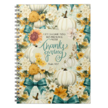 Fall Erntedank Themed Inspiration Notebook