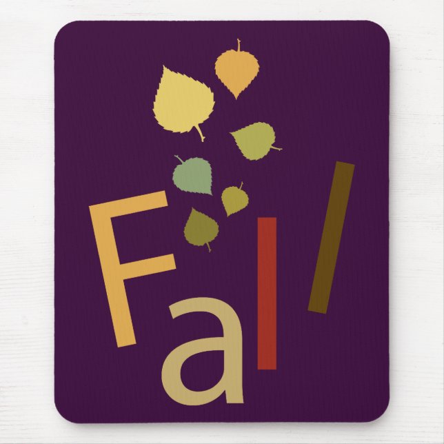 Fall fällt mousepad (Vorne)