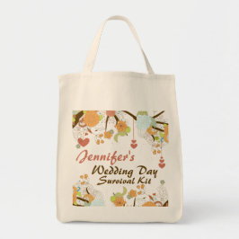 Fall Fantasy Floral Wedday Survival Kit Tasche