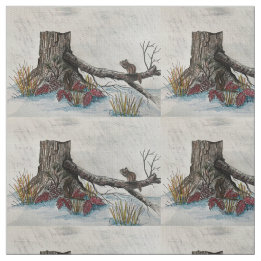 Fall Festival Chipmunk Stoff