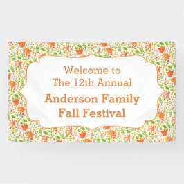 Fall-Festival-Zeichen, neutrales Banner