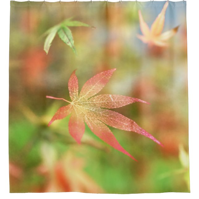 Fall Filigree Duschvorhang (Vorderseite)