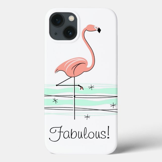 Fall Flamingo Ocean 'Fabulous!' iPad Mini Case-Mate iPhone Hülle (Rückseite)