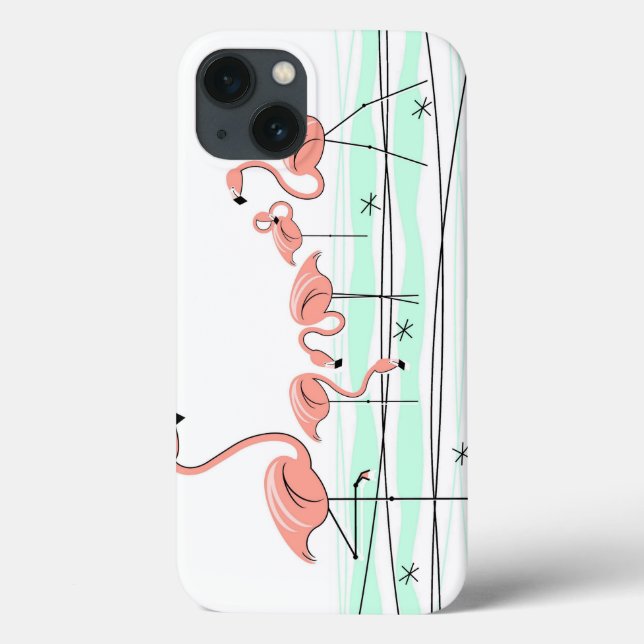 Fall Flamingo Ocean Group Case-Mate iPhone Hülle (Rückseite)