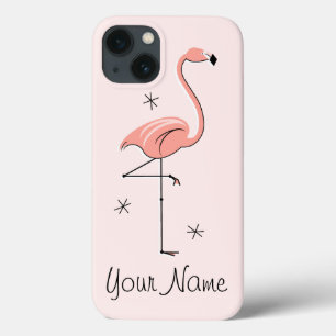 Fall Flamingo Pink "Name" iPad Mini Case-Mate iPhone Hülle