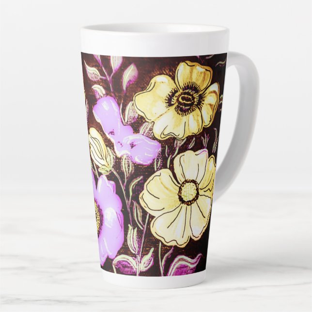Fall Floral Cup Milchtasse (Rechte Ecke)