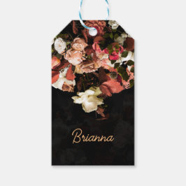 "Fall Floral Fantasy" Geschenkanhänger