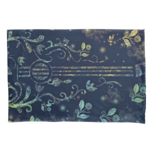 Fall Floral Guitar Pillow Kissenbezug
