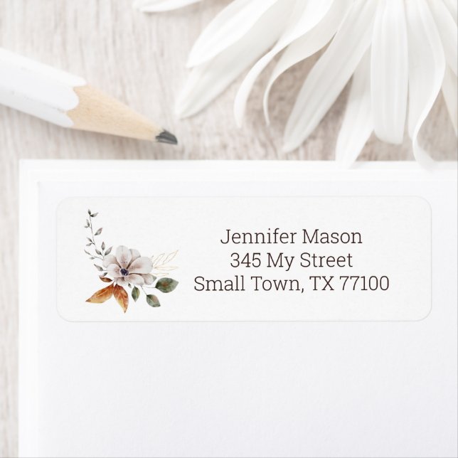 Fall Floral Hütte Magnolia Erntedank Adresse (Insitu)