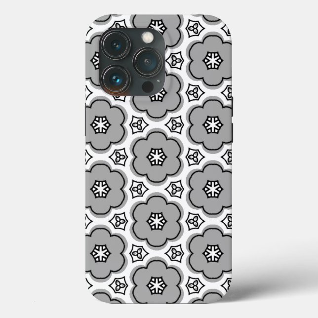 Fall Floral Muster Case-Mate iPhone Hülle (Rückseite)