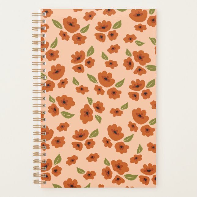 Fall Floral Planer (Vorderseite)