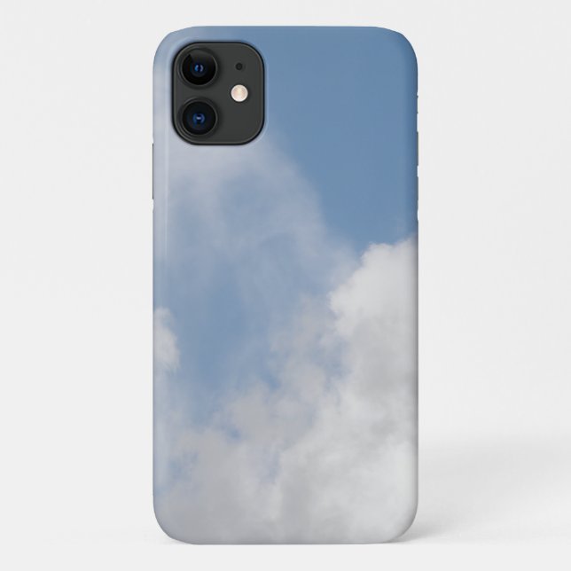 Fall Fluffy Clouds iPhone 3 Case-Mate iPhone Hülle (Rückseite)
