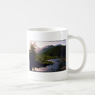 Fall-Fluss- Rocky Mountain Nationalpark Kaffeetasse