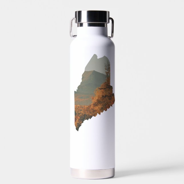 Fall Foliage auf Katahdin in Maine Trinkflasche (Vorne)