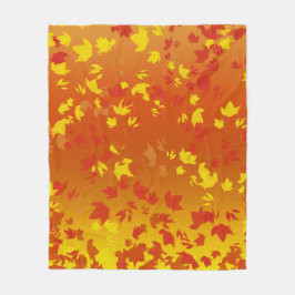 Fall Foliage Fleecedecke
