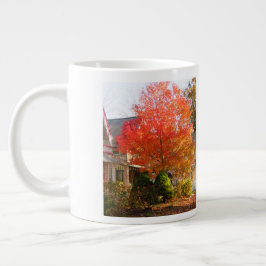 Fall Foliage in Oak Bluffs - Martha's Vineyard Jumbo-Tasse
