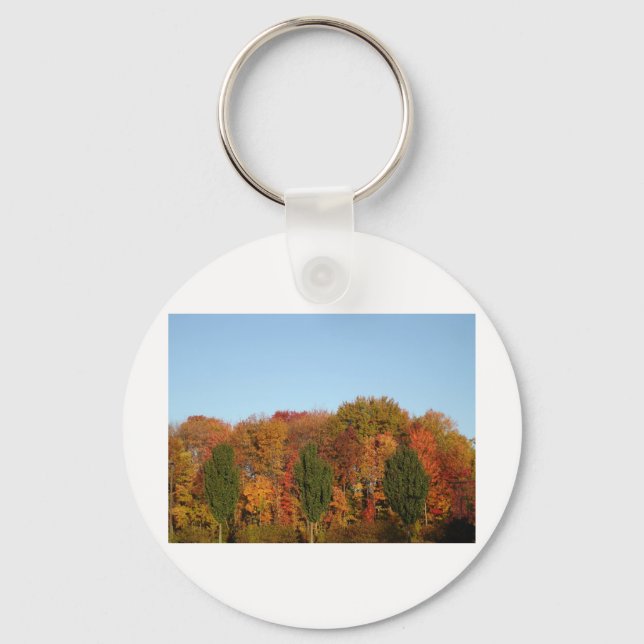 Fall Foliage Schlüsselanhänger (Vorderseite)
