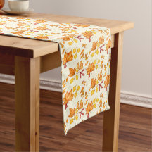 Fall Foliage Table Runner