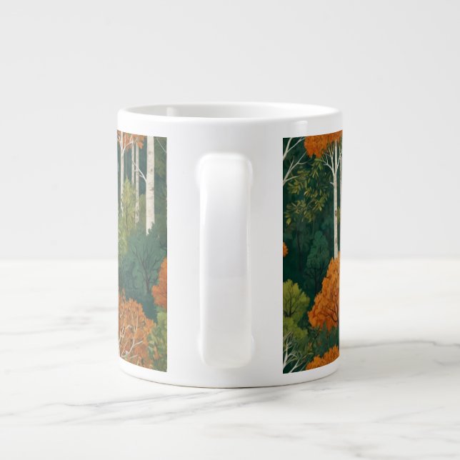 Fall Forest Tasse - Das perfekte Geschenk für die  (Rückseite)