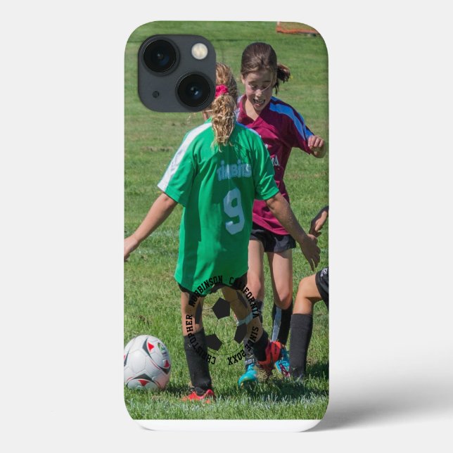 Fall Foto Soccer Case-Mate iPhone Case-Mate iPhone Hülle (Rückseite)