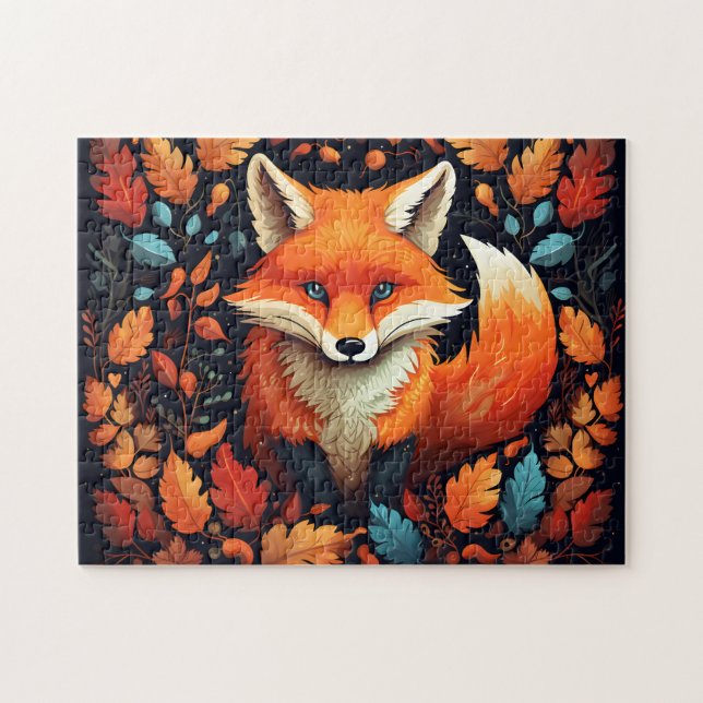 Fall Fox (Horizontal)