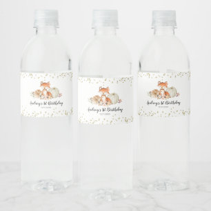 Fall Fox Sie ist eine wilde Wasserflasche zum Gebu