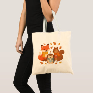 Fall Friends – Woodland Cozy Crew Tote Tragetasche