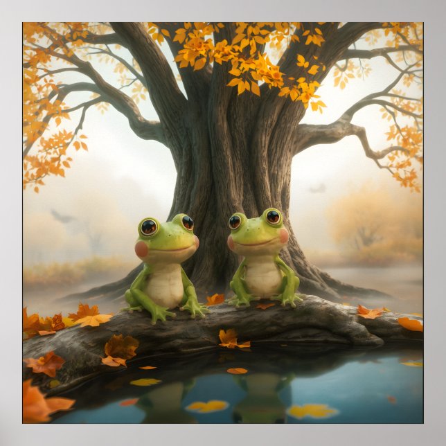 Fall Frogs Poster (Vorne)