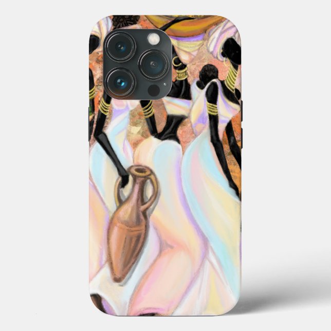 Fall für afrikanische Ladys iPhone Case-Mate iPhone Hülle (Rückseite)