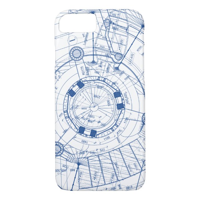 Fall für Architekten, Designer und Ingenieure Case-Mate iPhone Hülle (Rückseite)