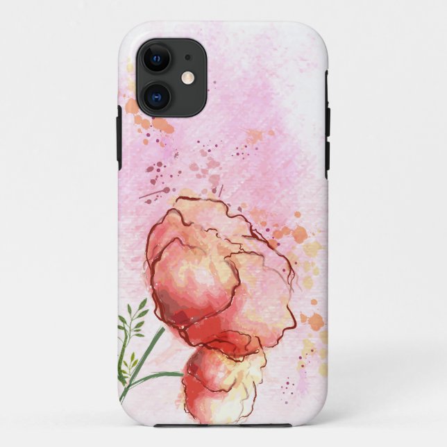 Fall für das florale iPhone 5s Case-Mate iPhone Hülle (Rückseite)