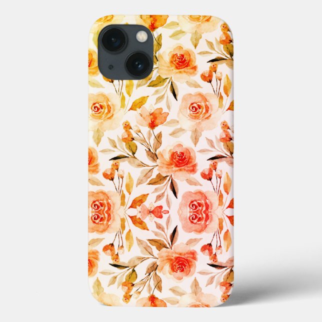Fall für dekorative Rose Case-Mate-iPhone Case-Mate iPhone Hülle (Rückseite)