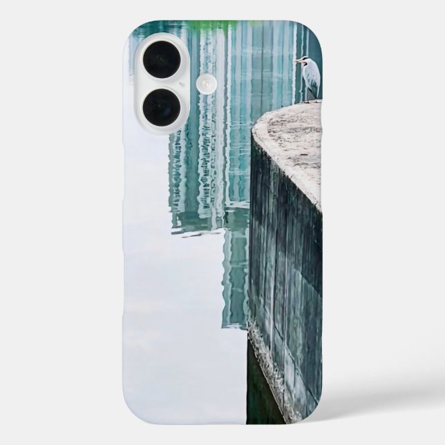 Fall für den benutzerdefinierten Vogelfoto iPhone 16 Hülle (Rückseite)