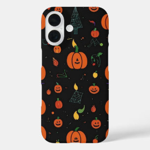 Fall für IPhone 16 Halloween Hülle