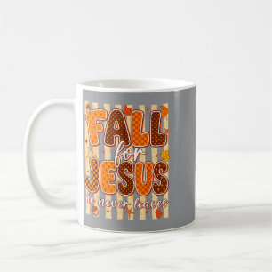 Fall Für Jesus Christlich Religiöser Herbst Männer Kaffeetasse