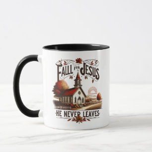 Fall für Jesus er nie verlasse Tasse