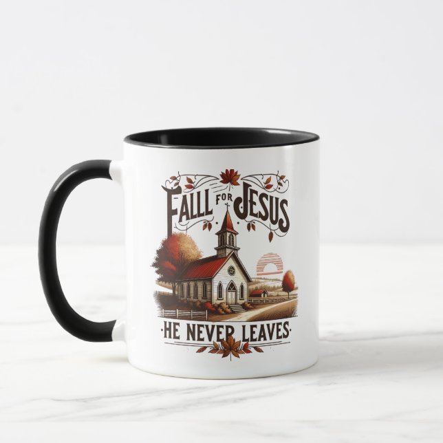 Fall für Jesus er nie verlasse Tasse (Links)