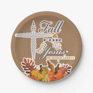 Fall für Jesus er verlasse nie 1 Pappteller