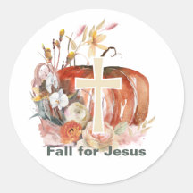 Fall für Jesus Pumpkin & Cross
