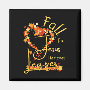 Fall für Jesus, Verlasse er nie dankbar gesegnet E Magnet