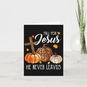 Fall für Jesus, Verlasse er nie Niedlichen Fall Th Karte