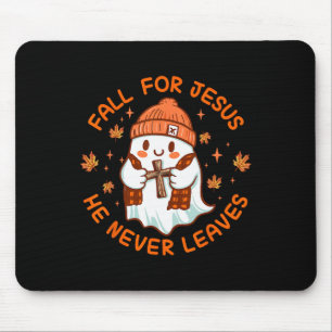Fall für Jesus Verließ er nie Niedlichen Geist Ret Mousepad